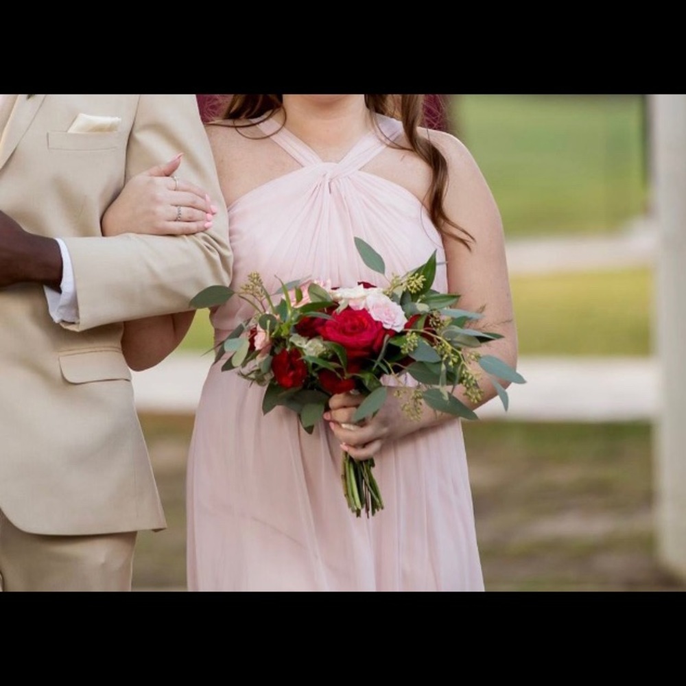 David’s Bridal Blush Dress - Picture 4 of 4